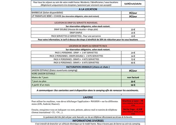 Mobil Confort 3 Pour 6 Personnes - Idéal Puy Dufou F007 *